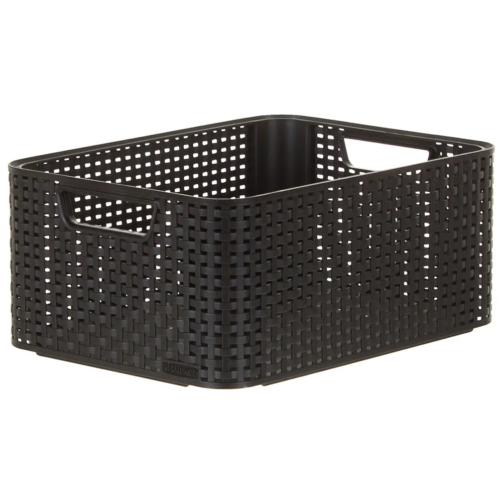 Корзинка Curver Style 38.6x28.7x17 см пластик цвет тёмно-коричневый Santreyd STLM-2060834