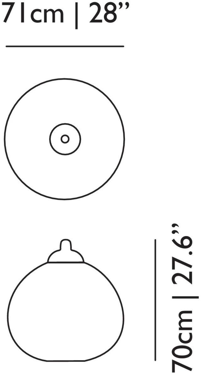 moooi Подвесной светильник из стекловолокна Random sun-id-1429726 - Вид №4