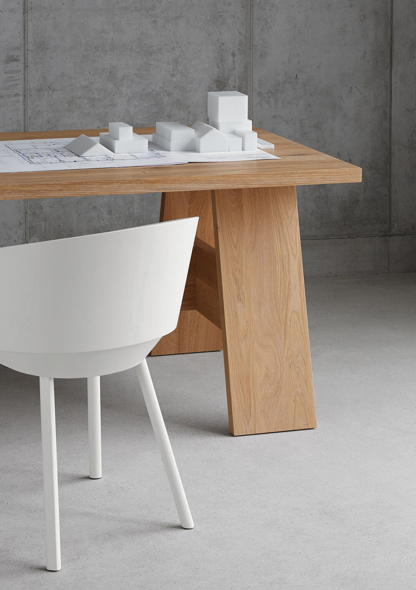 Деревянный стул с подлокотниками e15 Houdini ARCH-00099423 - Вид №22