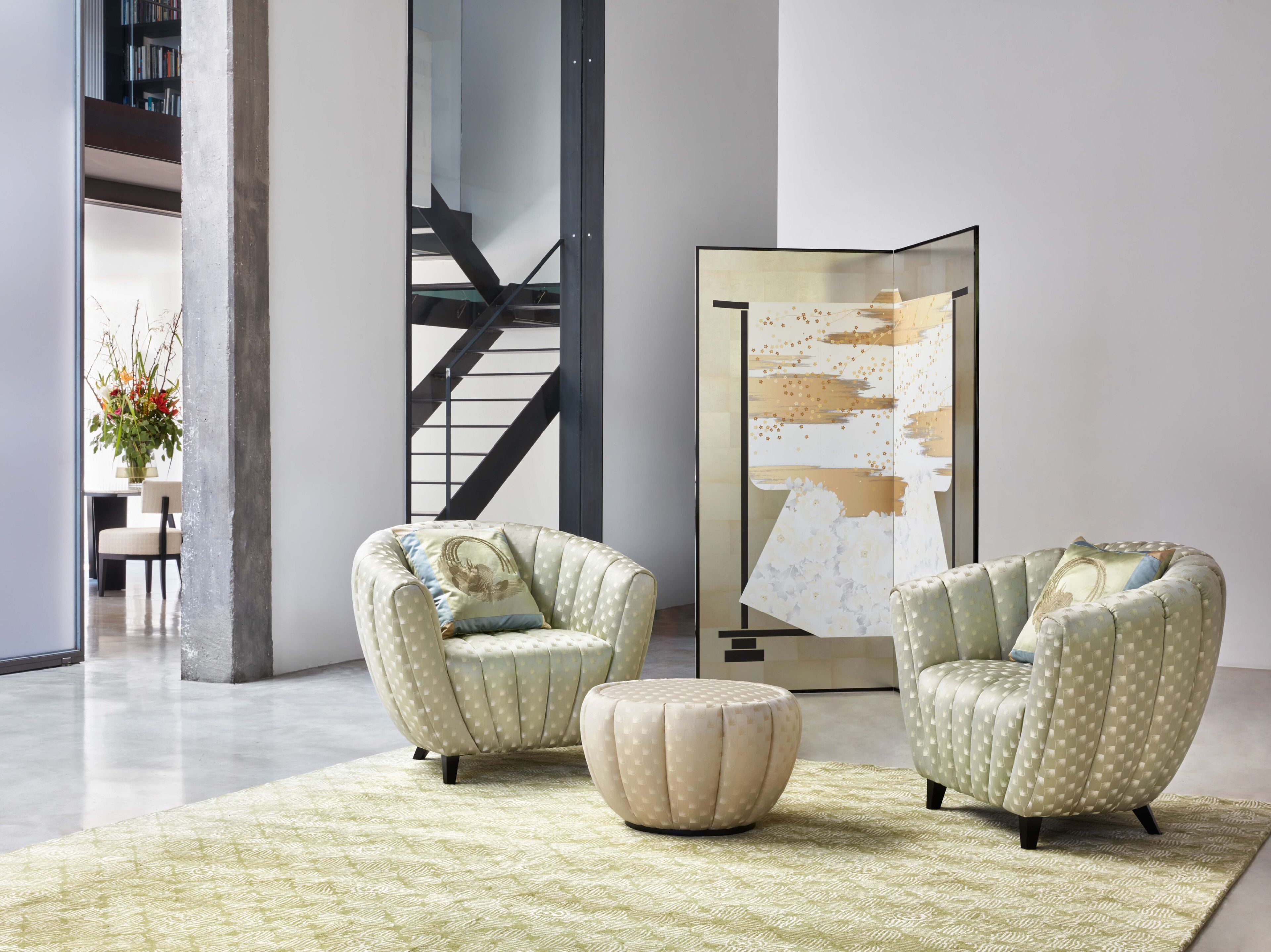 Прямоугольный ковер ручной работы K-3 Hana Pop ARCH-00028806 - Вид №2