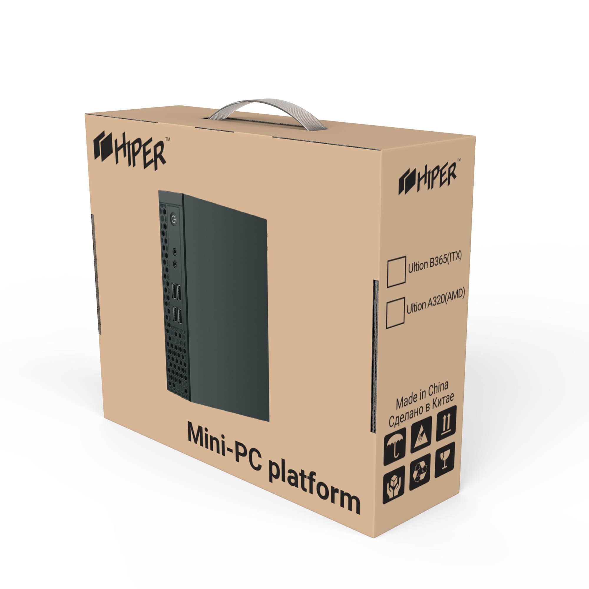 UltionG5420 Nettop hiper ultion b365 (itx) bundle (intel pentium g5420, 2xddr4 sodimm (up to 2133mhz/32gb), vga intel uhd630 (2xhdmi, 1xdp), 4xusb3.0, 4xusb2.0, 1x2.5 sata3, 1xm.2, wifi+bt, no cr, powercord eu) OCS Santreyd  - Вид №4