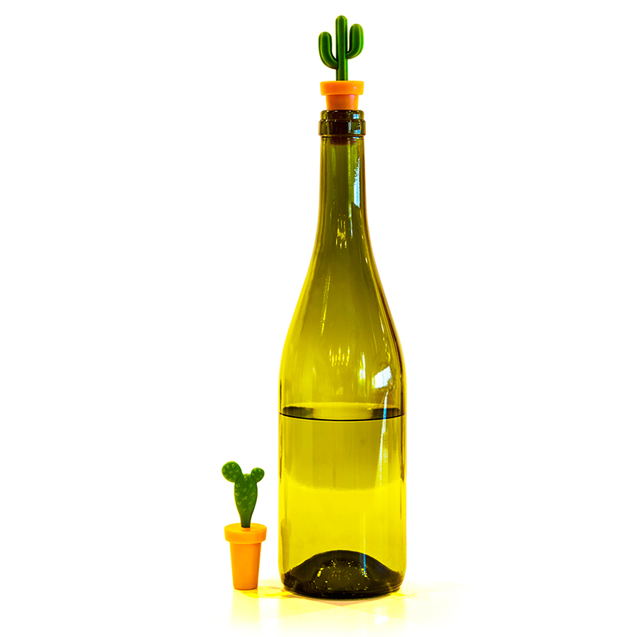 QL10283-OR-GN Бутылочная пробка Пластмассовая Qualy Таиланд 