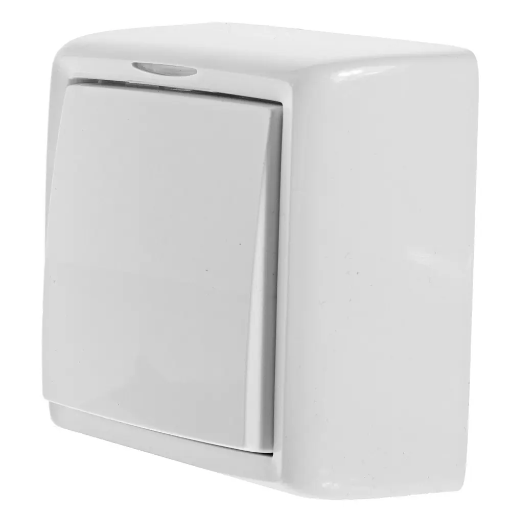 Выключатель накладной Reone 1 клавиша, цвет серый STLM-2005684 - Вид №1