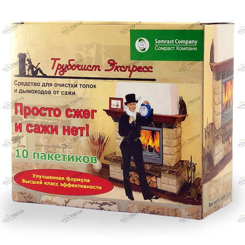 Очиститель "Веселый трубочист" (10 пакетиков) Santreyd 4162