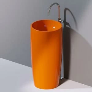 L103T0R0VT.114 Напольная раковина стоящая круглая A. e T. Italia PILLAR