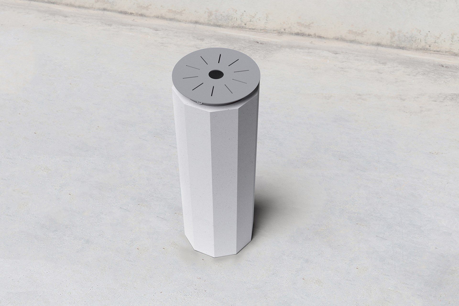 Пепельница для общественных пространств из армированного волокном бетона SIT Wuud ARCH-00119592 - Вид №1