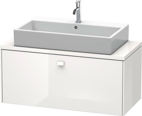 BR510409191 Brioso Тумбочка для компактной консоли Серо-коричневый декор Duravit - Вид №2