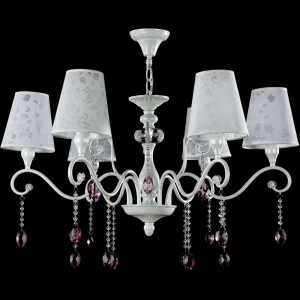 Подвесная люстра Freya Adelaide FR2306-PL-06-W FREYA ДИЗАЙНЕРСКИЕ, ADELAIDE 186097 Белый