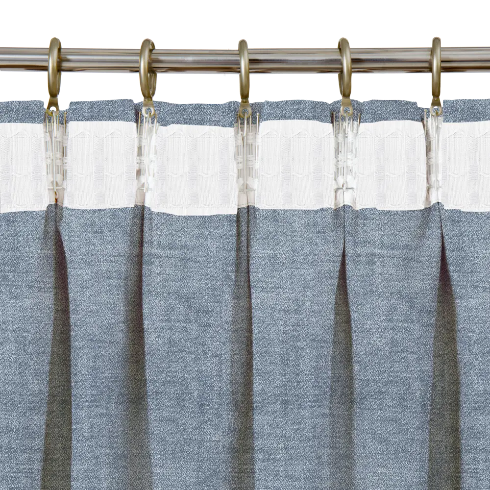 Штора на ленте Aina 160x280 см цвет синий 83407058 STLM-2201952 INSPIRE  - Вид №2