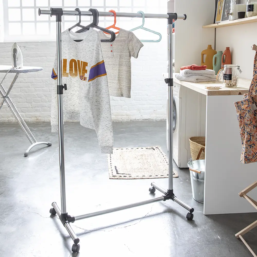 Вешалка на колесах напольная раздвижная KONSENSA STLM-2150874 - Вид №7