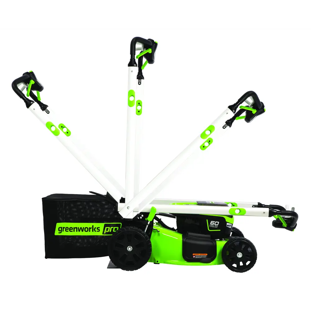 Газонокосилка аккумуляторная бесщеточная самоходная GreenWorks 2514307UB 60 В 60 см 1x4 Ач АКБ и ЗУ входит в комплект 84134005 STLM-2189953  - Вид №2