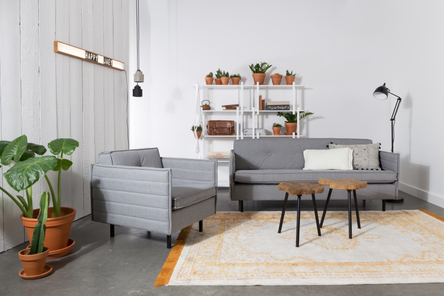 Кресло Jaey, синее Zuiver 3200064 - Вид №3