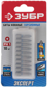 Набор бит ЗУБР ЭКСПЕРТ 26011-1-25-10 6615658