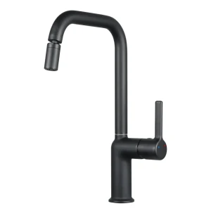 Смеситель для кухни Osgard Ida 24.8 см цвет черный