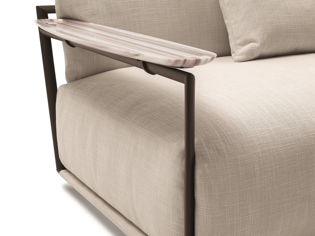 3-местный тканевый диван Giorgetti ARCH-00096405 - Вид №4