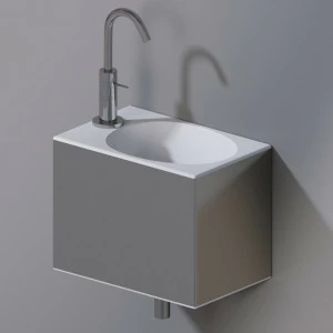 L311T0R1V1.251 Подвесная раковина настенная прямоугольная A. e T. Italia IDEA