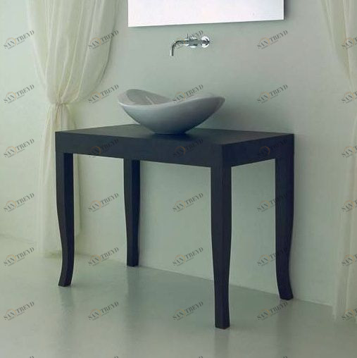 46054 Накладная раковина на столешницу  овальная Rapsel Nido