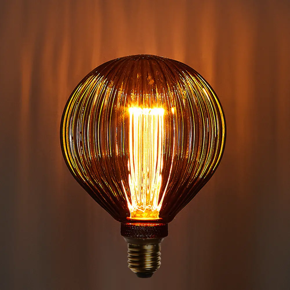 Лампочка декоративная G125T Вт дымчатая 4 Вт E27 8529 Voltega STLM-2063512