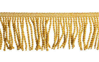 1065 Бахрома 80 мм витая золото Gamma 