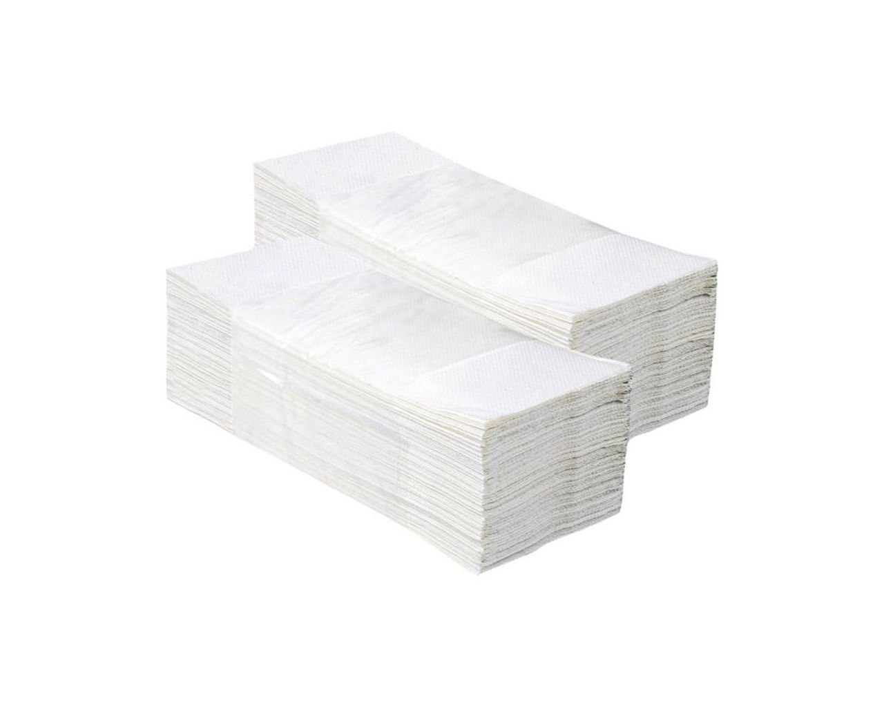 VTB193 Бумажные полотенца TOP, белые, двухслойные, 2860 шт. Merida  - Вид №1