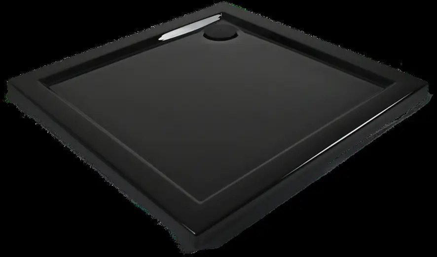 Душевой поддон METAKAM Apart Black — акриловый квадрат 100×100 см 89359640
