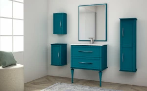 Мебель для ванной CEZARES TIFFANY 75 Blu Petrolio