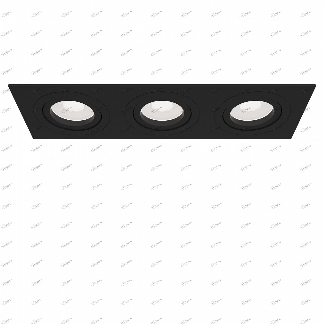 Встраиваемый спот черный Technical Atom DL024-03B TECHNICAL DOWNLIGHT 00-3957183 Черный 