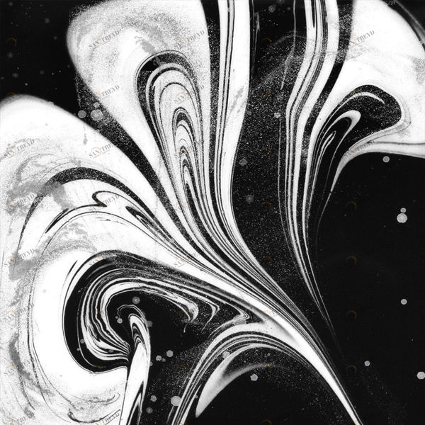 Арт-панель на холсте Alex Turco Liquid Dreams White Ink WHITEINK