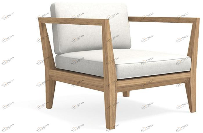 RODA Садовое кресло canatex batyline® с подлокотниками Teka sun-id-1352518