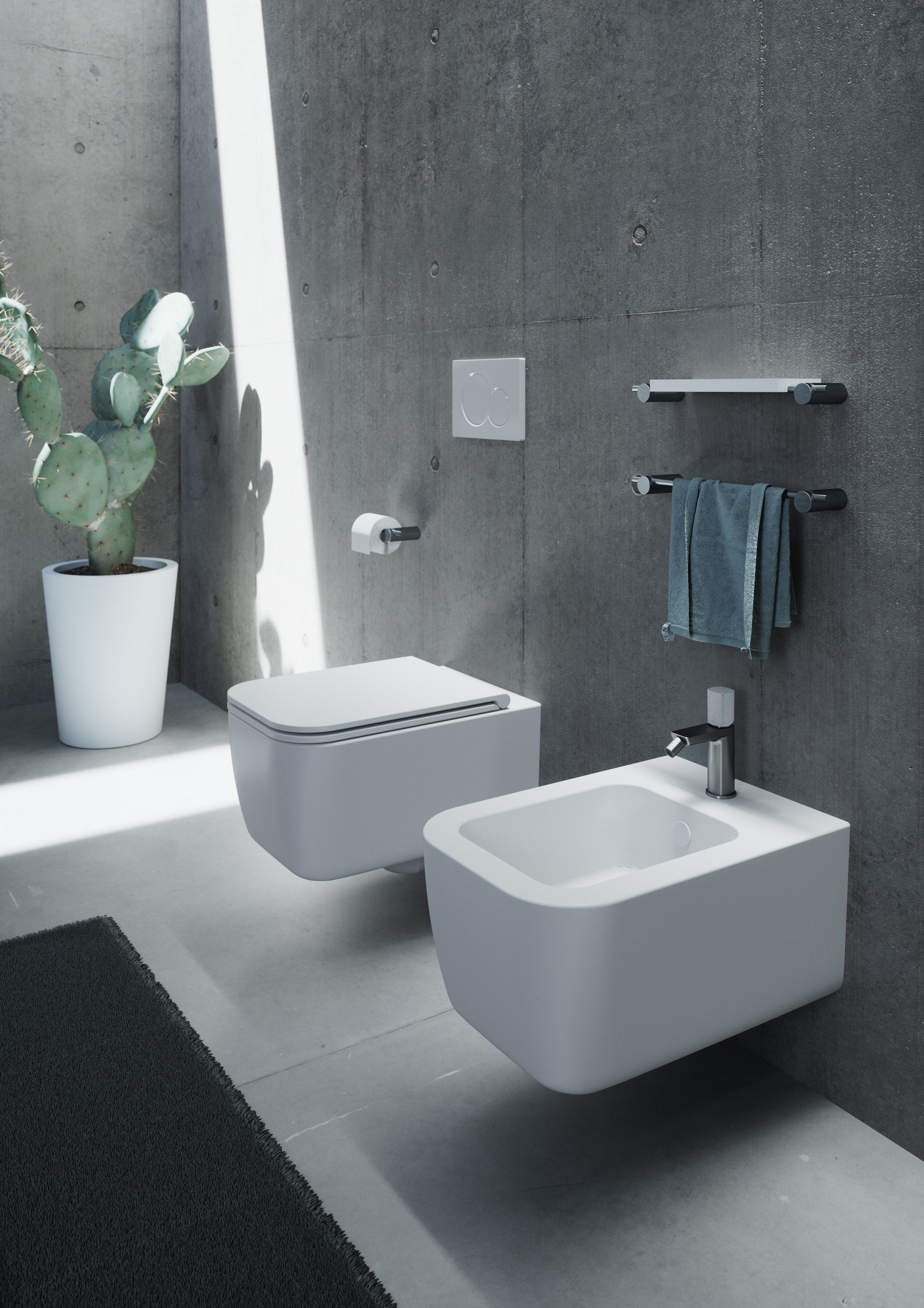 Керамическое подвесное биде GSG Ceramic Design ARCH-00053760 - Вид №3