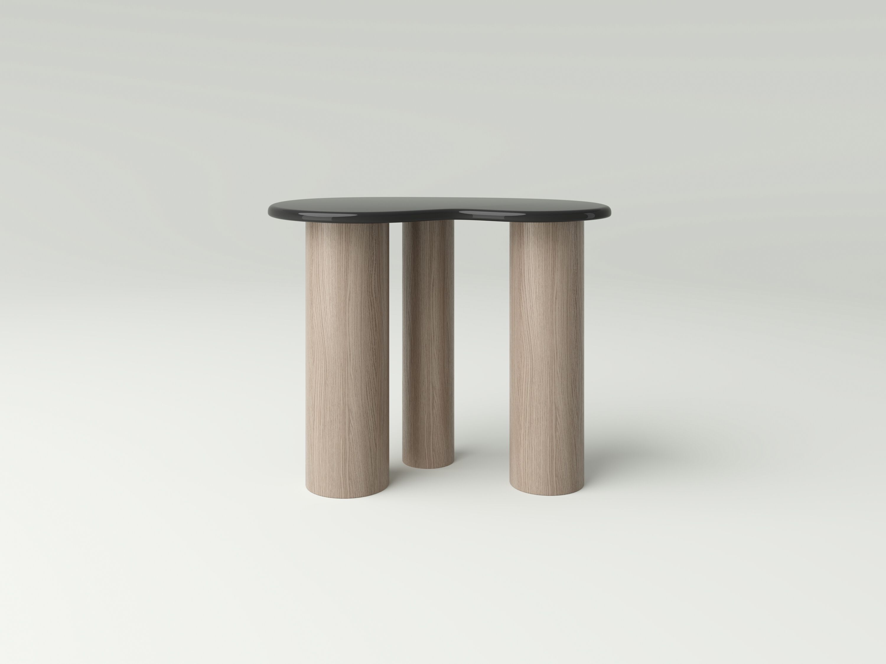 Журнальный столик из дуба с каменной столешницей NITZAN HOME WATLEY ARCH-00001404