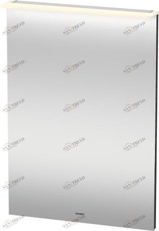 XL749207272 Зеркало с подсветкой X-Large #XL7492 600 x 36/105 мм Дуб брашированный, натуральный шпон Duravit