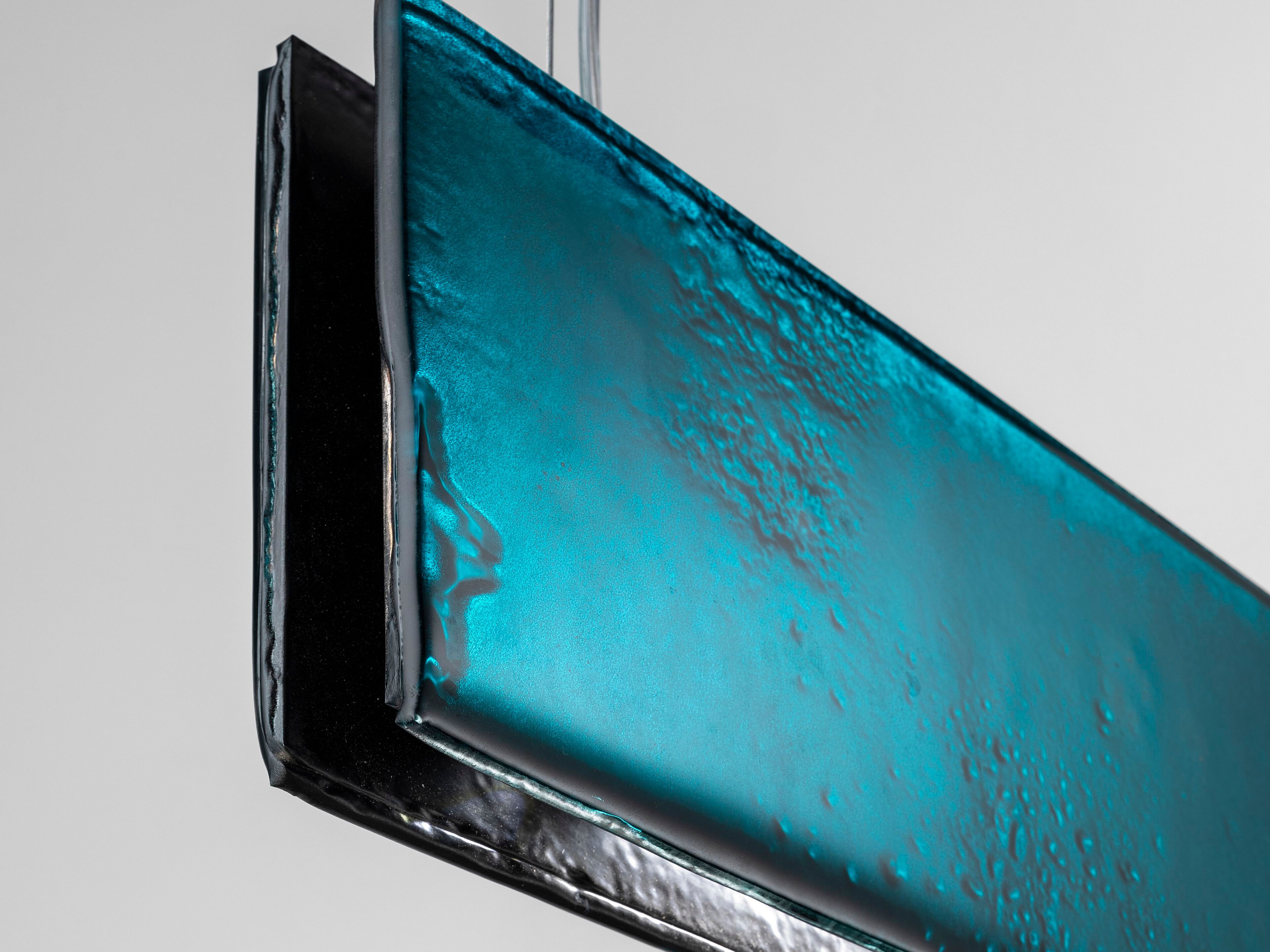 Витражная светодиодная подвесная лампа ARTE VENEZIANA Melt ARCH-00133048 - Вид №2