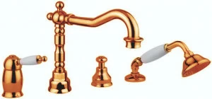 Смеситель MIGLIORE Oxford ML.OXF-6355.RA для ванны/душа - медь