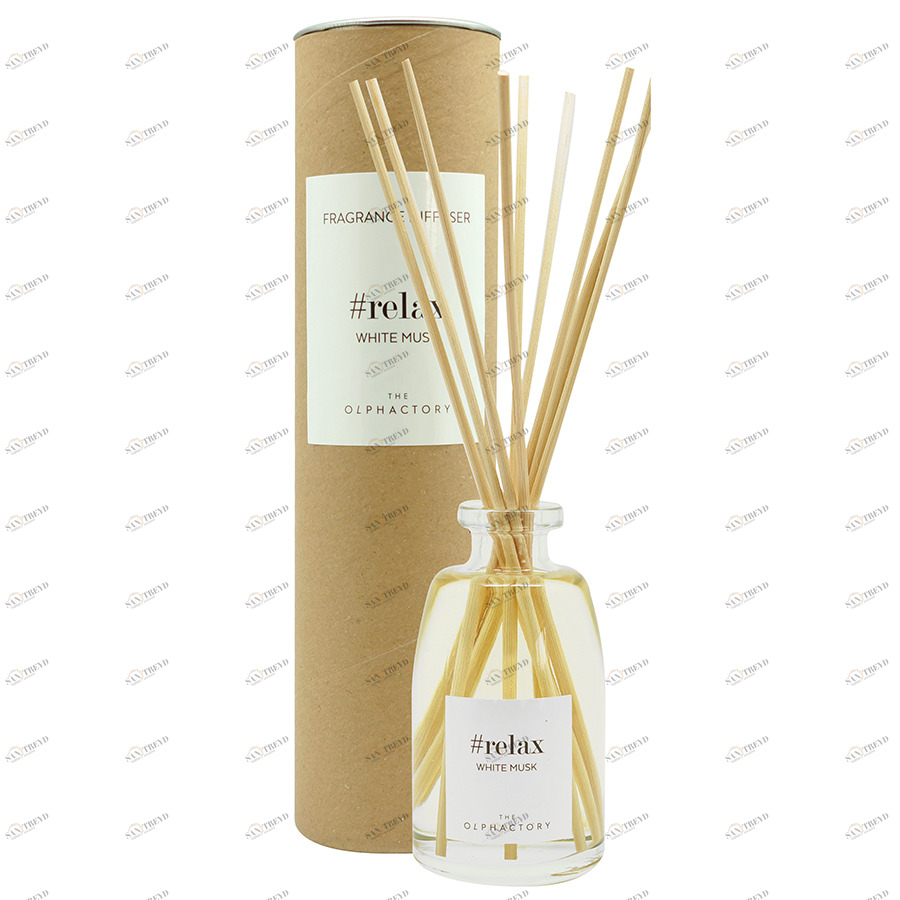 Диффузор ароматический The Olphactory Relax "Белый мускус" 250 мл AMBIENTAIR  00-3895035 Белый 