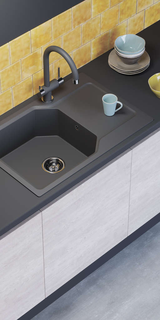 Кухонная мойка Yonaka 78-LB BE OMOIKIRI 4993335 - Вид №1