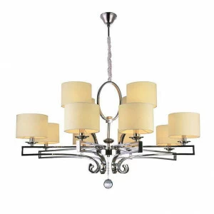 Подвесная люстра Newport 31308+4/C бежевая NEWPORT ДИЗАЙНЕРСКИЕ 222867 Бежевый