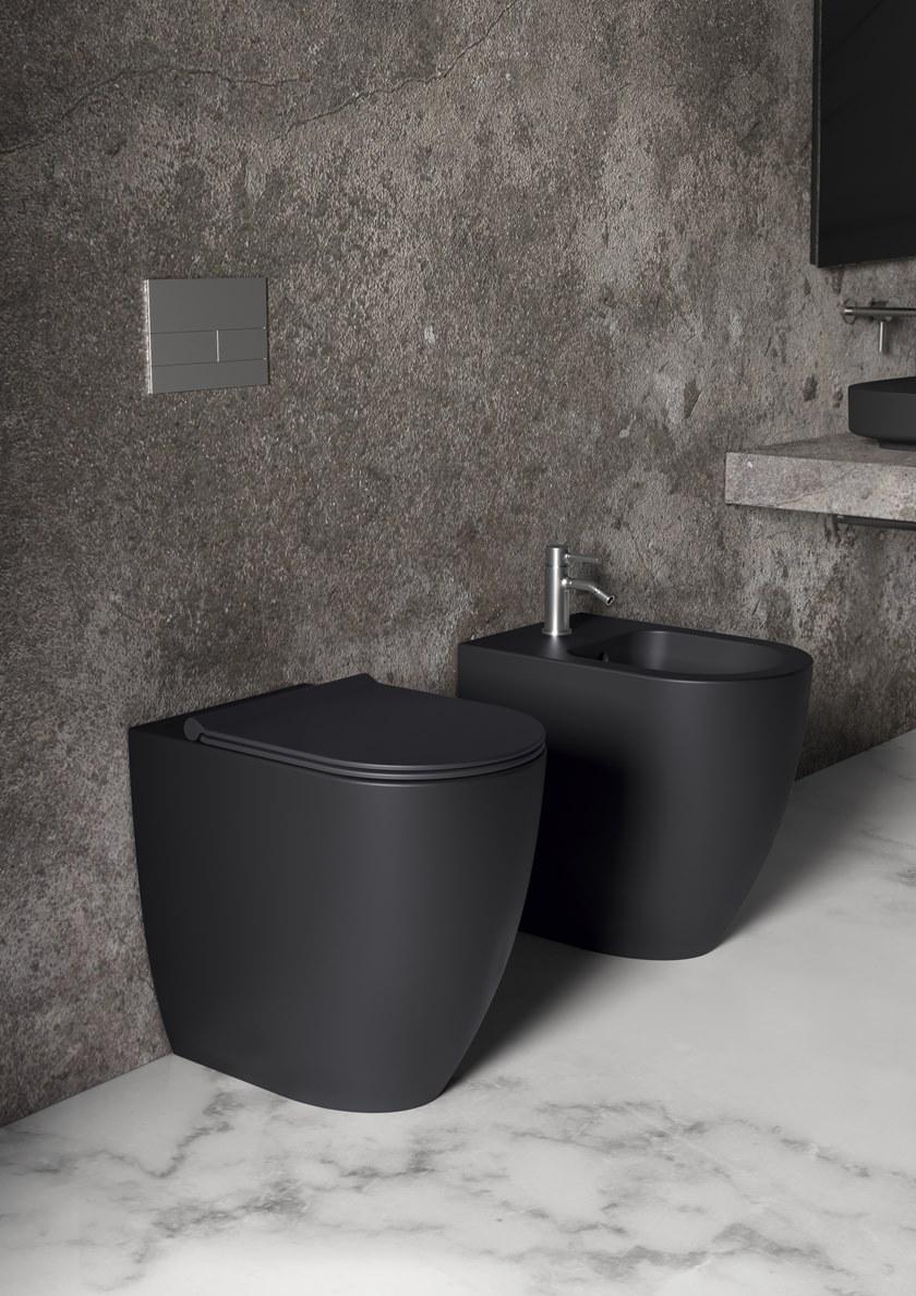 22270101 Приставной унитаз напольный Белый Alice Ceramica Form Италия - Вид №3