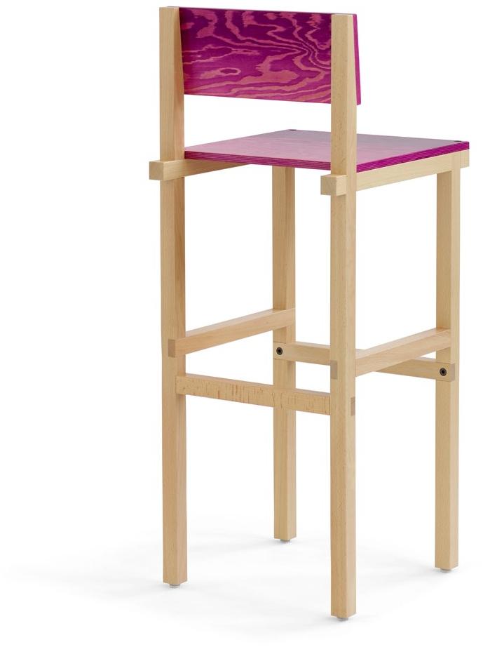 Blå Station Барный стул из бука Röhsska Bla Station sun-id-1512753 - Вид №1