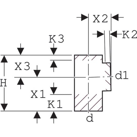 369.195.16.1 Тройник Geberit PE 88,5° Geberit  - Вид №2