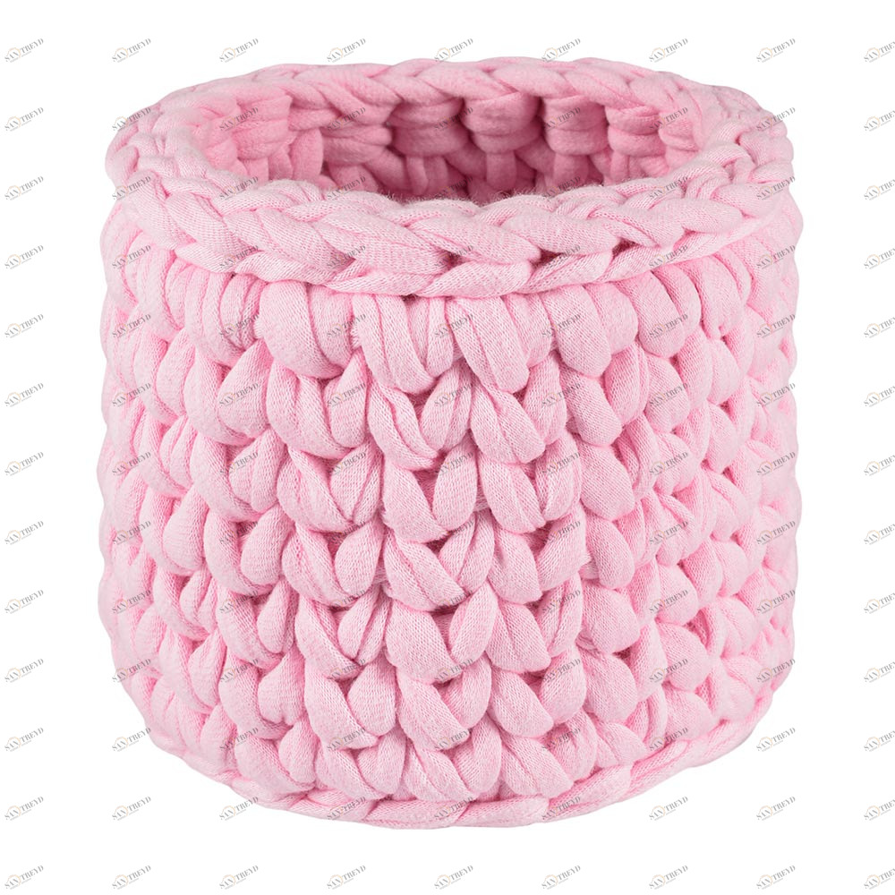 Вязаная карандашница Розовая VAMVIGVAM  282048 Розовый Santreyd 