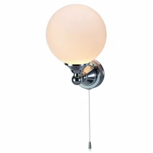 Burlington Эдвардианские одиночные круглые фонари Хром T50