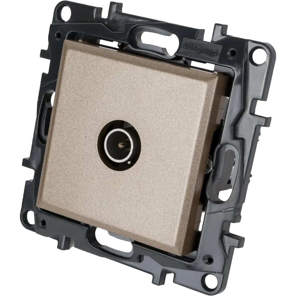 ТВ-розетка Legrand Structura звезда шампань для цифрового ТВ 82064706 STLM-0018689 - Вид №2