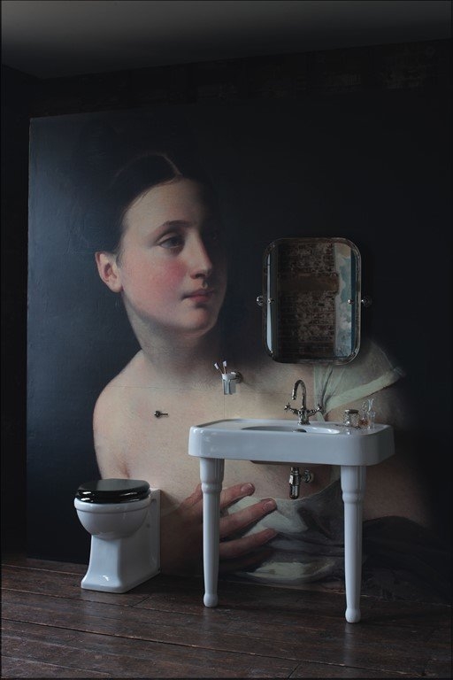 ARC900 1TH, ARC2 Напольная раковина стоящая овальная Burlington Arcade - Вид №6