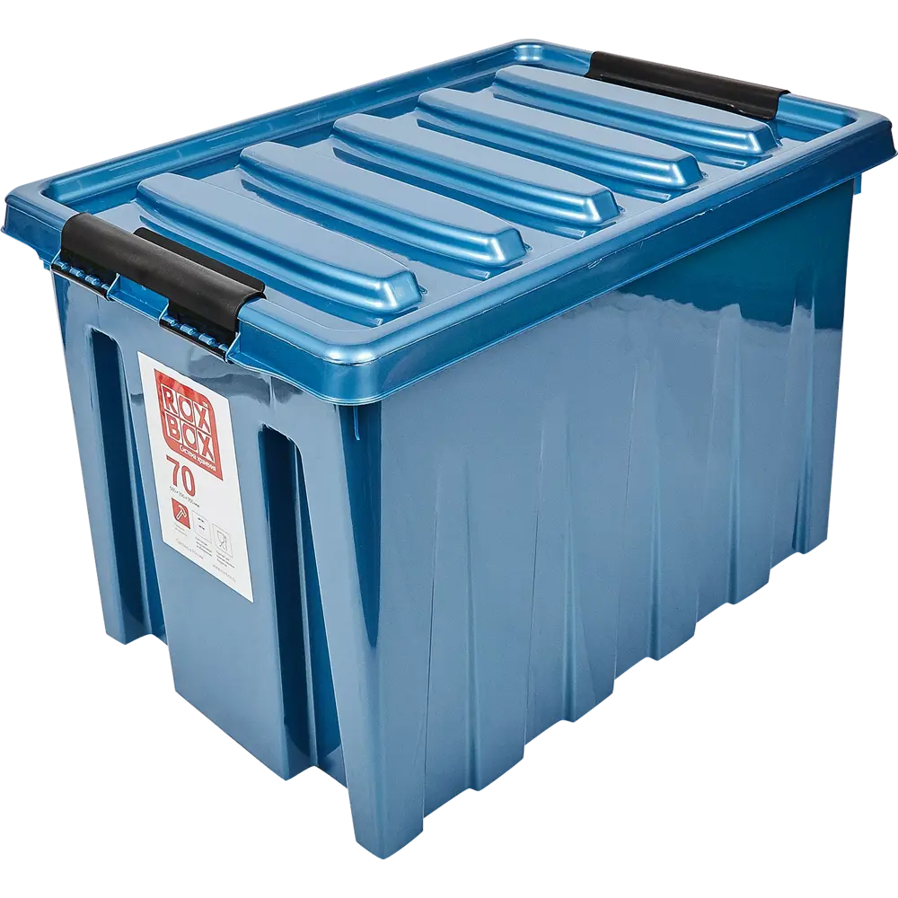 ROX BOX Универсальный контейнер с крышкой и колесами 70 л 16456379 STLM-0006867 - Вид №1