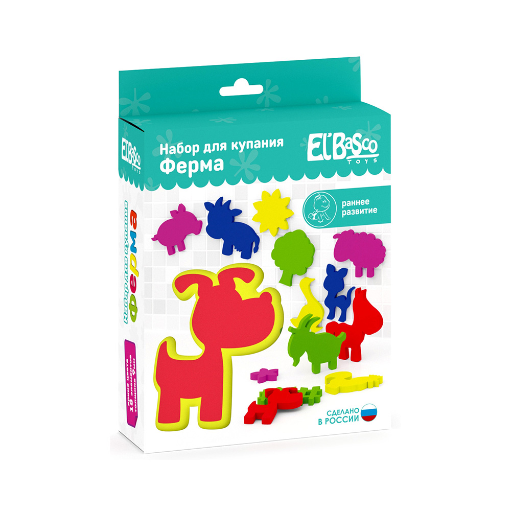 02-003 Набор для купания "Ферма" El`BascoToys 