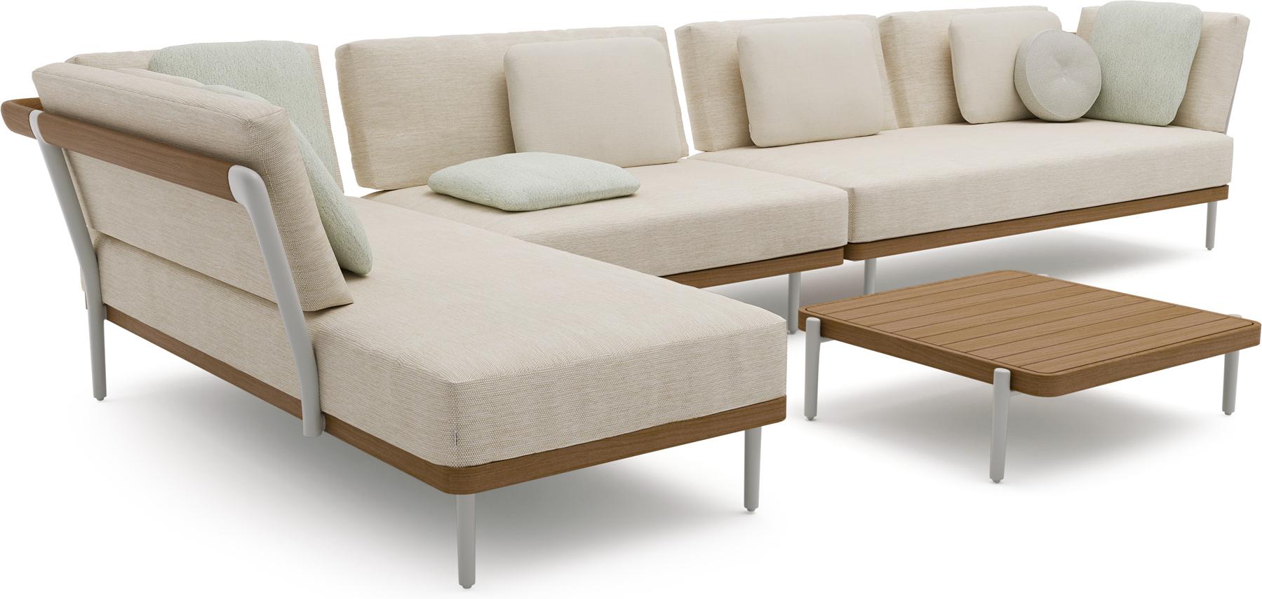 MNST278 Concept 2 кремень teak Manutti Flex - Вид №1