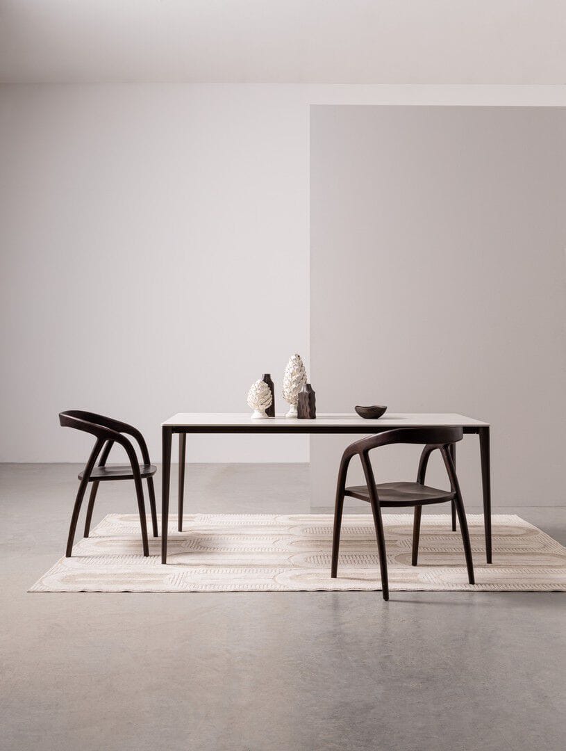 Прямоугольный стол из керамогранита BIZZOTTO REIJA ARCH-00001589