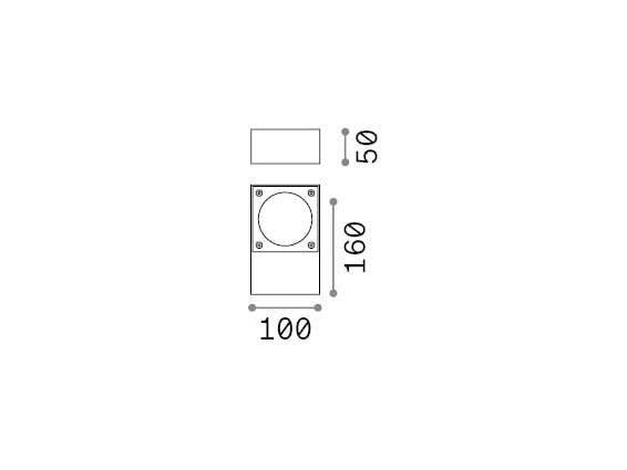 Открытый настенный светильник Ideal Lux ARCH-00076510 - Вид №6