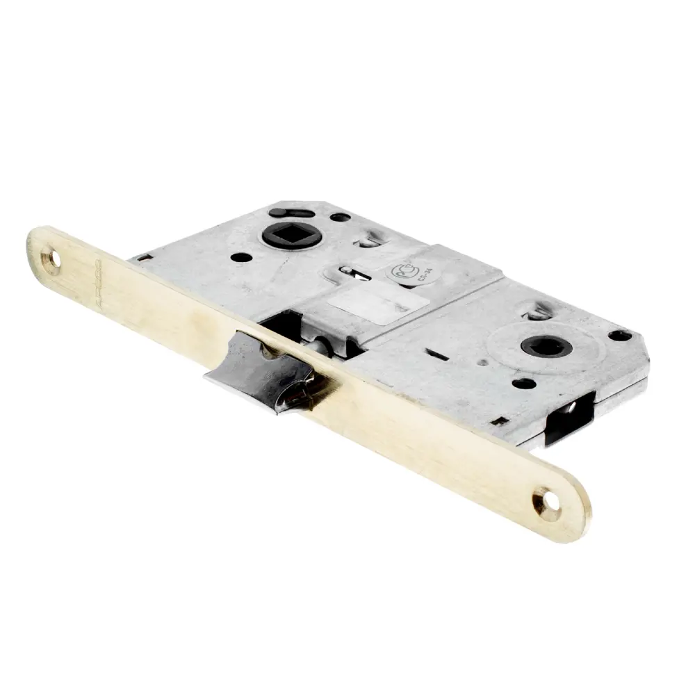 Защелка под фиксатор Apecs 5300, 131х73 мм, сталь, цвет матовое золото STLM-2173134